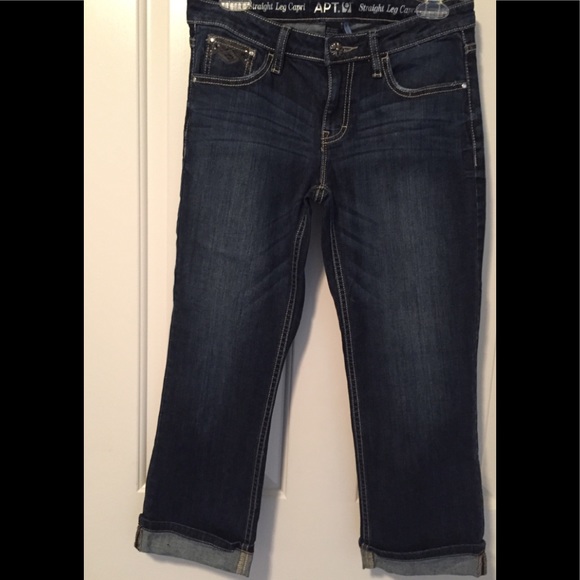 Jeans | Cropped Jeans Apt 9 From Kohls 